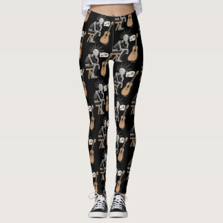 Leggings Robot musical confuso