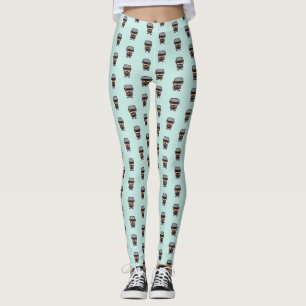 Leggings Robot pixelado lindoCop