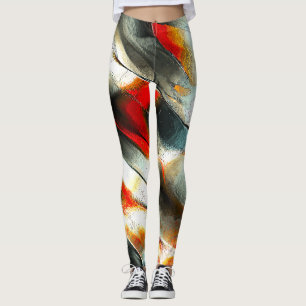 Leggings Roca de plata dura sobre el setiembre ardiente, in