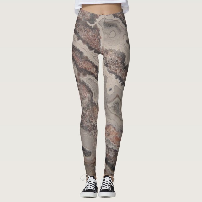 Leggings Rock natural de mal gusto Loco de encaje Agace dis (Anverso)