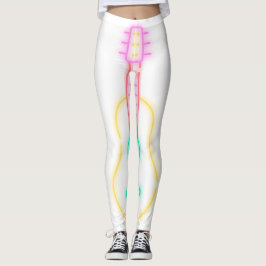 Leggings Rock Your Style con la diosa de la guitarra