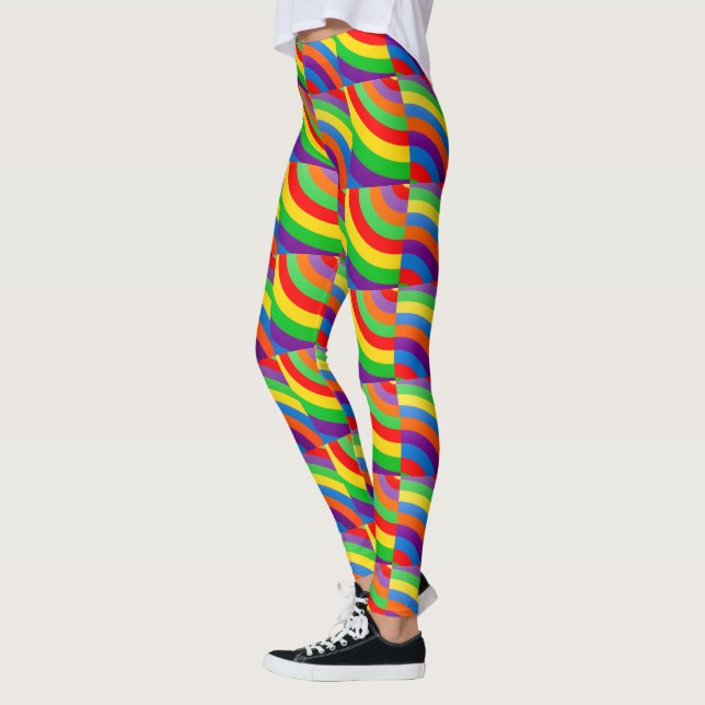 LEGGINGS ROCKING RAINBOW SOCK PATRONES PEQUEÑOS (Izquierda)