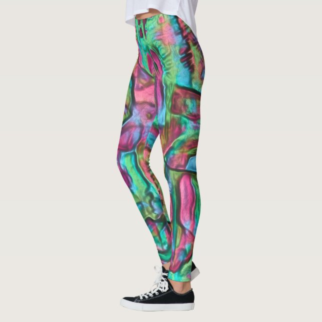 Leggings Rocky o rumoreado con tonos suavemente sedosos (Izquierda)