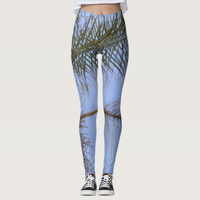 Leggings Rodajes de palmeras (Anverso)