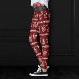 Leggings Rojo de luces RPG | Fantasía Tabletop Retro Gamer 
