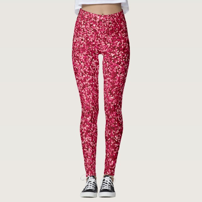 Leggings Rojo en llamas (Anverso)