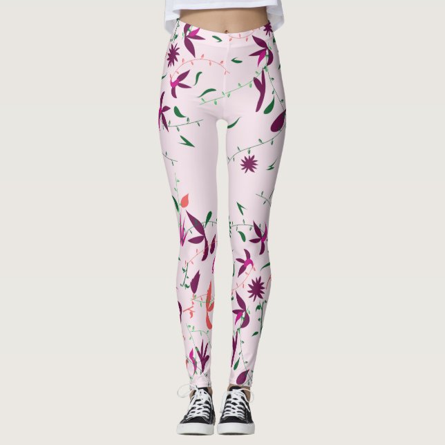Leggings Romance de primavera (Anverso)