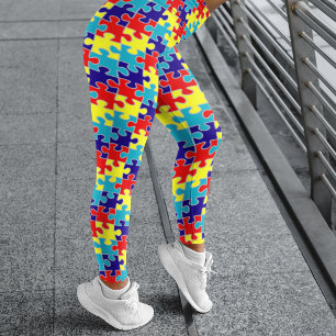 Leggings Rompecabezas de Conciencia del Autismo
