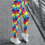 Leggings Rompecabezas del autismo<br><div class="desc">Muestra tu apoyo a la conciencia del autismo con estas coloridas leggings de piezas de rompecabezas. Estas leggings, hechas de una tela suave y tensa, son perfectas para el uso diario y al mismo tiempo sensibilizan a una causa importante. Hacen un regalo cuidadoso para los seres queridos con autismo o...</div>