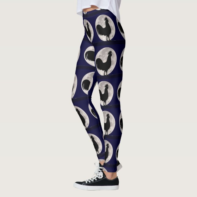 Leggings Rooster a la luz de la luna (Izquierda)