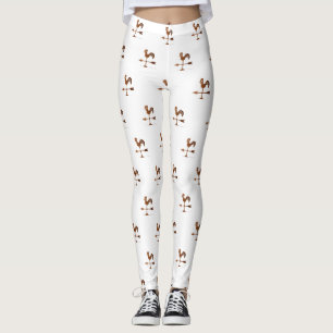 Leggings Rooster Weathervane Thunder_Cove