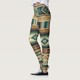 LEGGINGS ROPA ACTIVA DE PATRIMONIO HISPANO “AGUACATE”