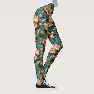Leggings Ropa Activa para Mujeres Flor de Gardenias Gardeni