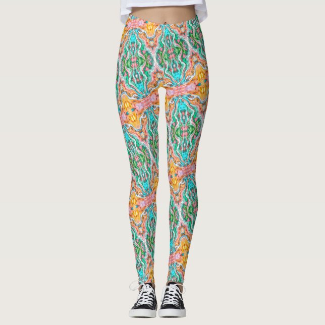 Leggings Ropa Activa/Ropa De Trabajo Para Las Mujeres  (Anverso)