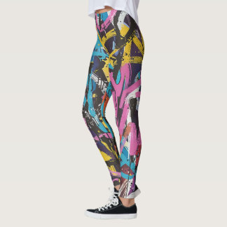 Leggings Ropa callejera de graffiti