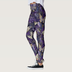 Leggings Ropa Crossfit con acento de camuflaje de mariposa