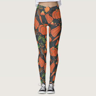 Leggings Ropa de calabaza roja sin soldadura y zanahorias