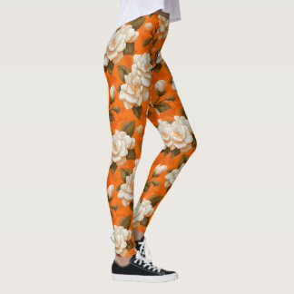 Leggings Ropa de entrenamiento naranja Gardenias Ideas de r