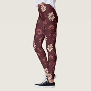 Leggings Ropa de fantasía de margarita colorida Ropa