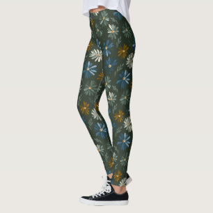 Leggings Ropa de Fitness Classic Daisy Sparkle