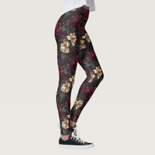 Leggings Ropa De Fitness De Gardenias Elegantes
