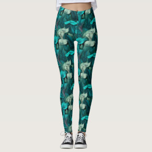 Leggings Ropa de gimnasia de lirios Lirios de cala Madres d