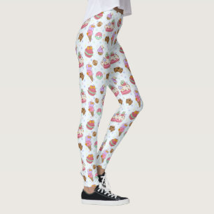 Leggings Ropa de postres dulces Tratos Traseros Traseros Tr
