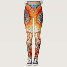 Ropa de yoga para mujeres con arte