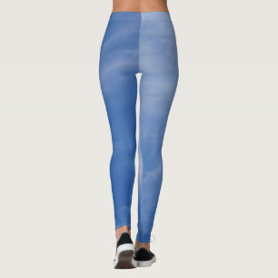 Leggings Ropa deportiva deportiva para damas Azul cielo