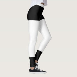 Leggings Ropa deportiva negra personalizada para mamá gata