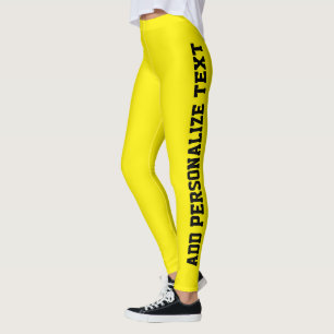 Leggings Ropa deportiva personalizada para mujeres negra br