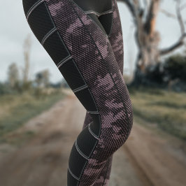 Leggings Ropa para juegos de ciencia ficción de Pink Camo L