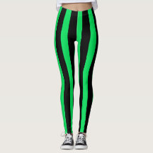 Ropa vertical negra y verde para Halloween