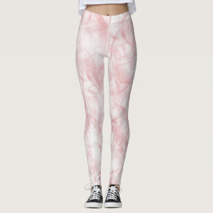 Leggings Rosa Artístico
