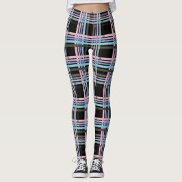 Leggings Rosa azul y malva