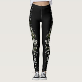 Leggings rosa blanco