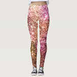 Leggings Rosa brillante<br><div class="desc">La transición de las leggings de rosa a oro,  creando un efecto visual dinámico.</div>