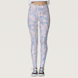 Leggings Rosa claro y azul