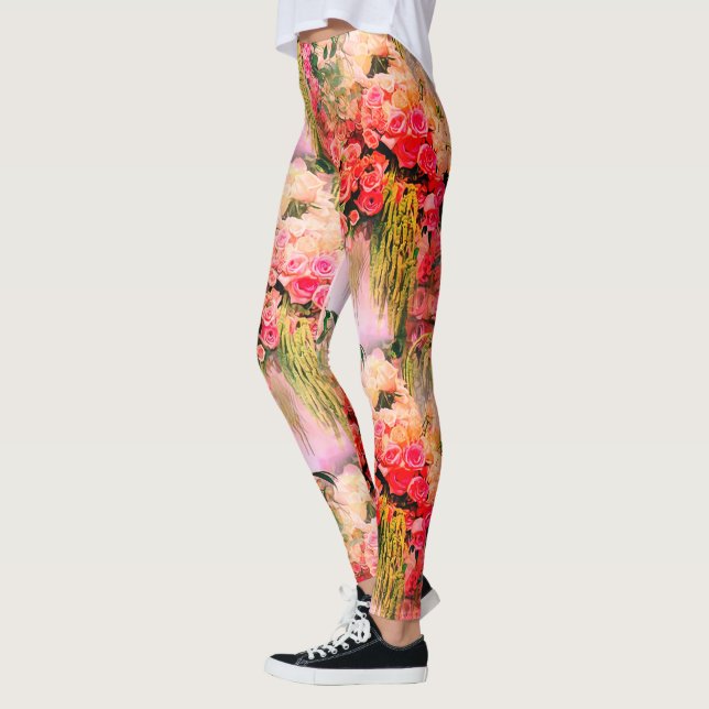Leggings Rosa de color rosa (Izquierda)