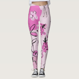 LEGGINGS ROSA DEL HOCKEY SHINNY