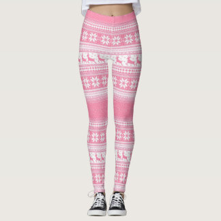 Leggings Rosa del navidad