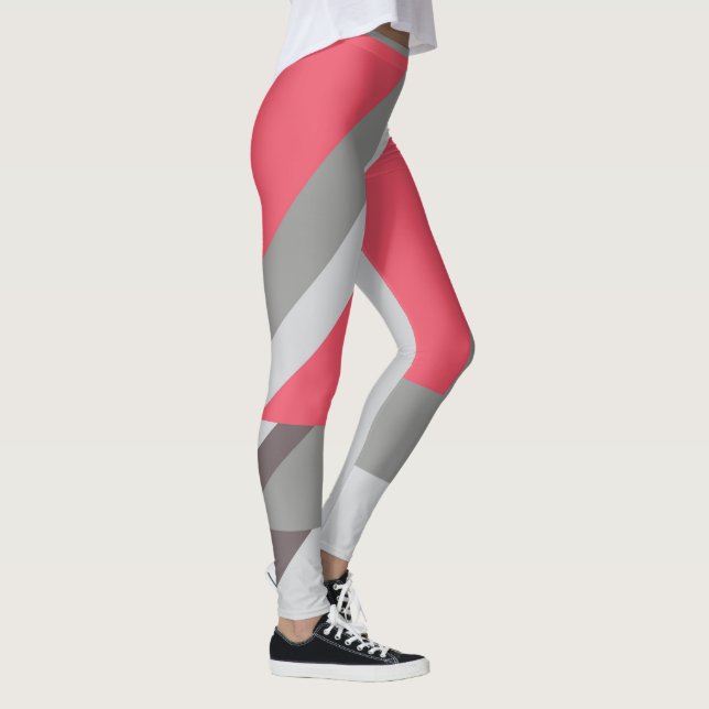 Leggings Rosa en gris (Derecha)