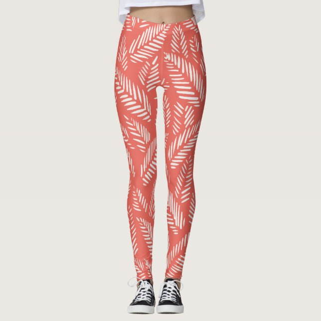 Leggings Rosa Floral (Anverso)