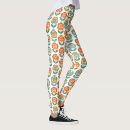 Leggings Rosa Geométrica Amor