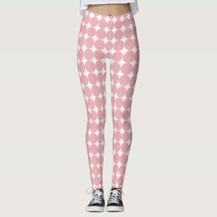 Leggings Rosa Gold White Modern Trendy Elegant Template