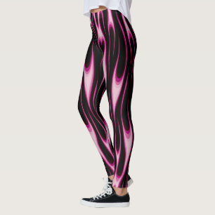 Leggings Rosa incandescente