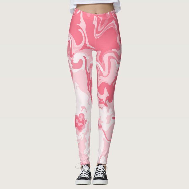 Leggings Rosa margoso (Anverso)