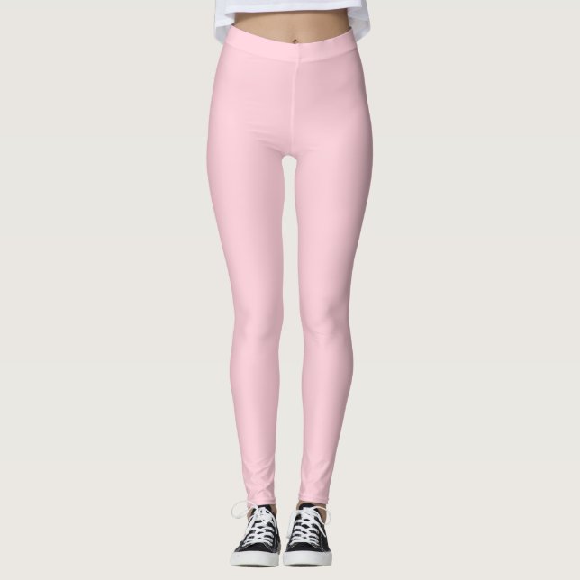 Leggings Rosa Milenaria Color Sólido (Anverso)