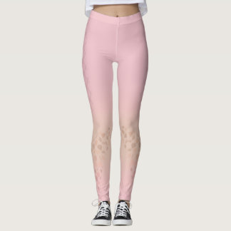 Leggings rosa moderno de la moda