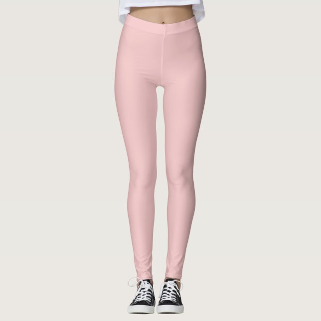 Leggings Rosa Plano Rosa (Anverso)
